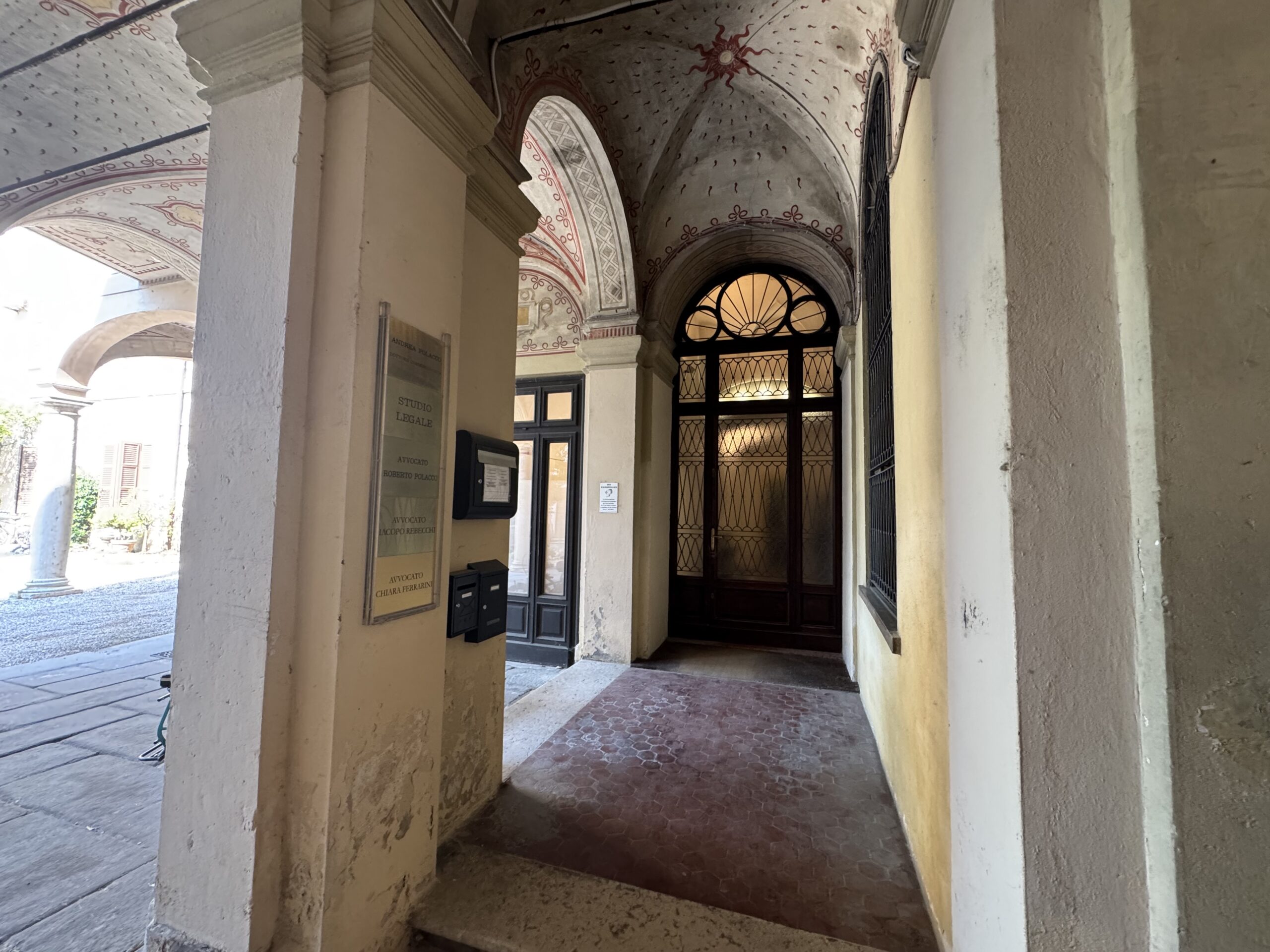 Ingresso dello Studio Legale Rebecchi Ferrarini
